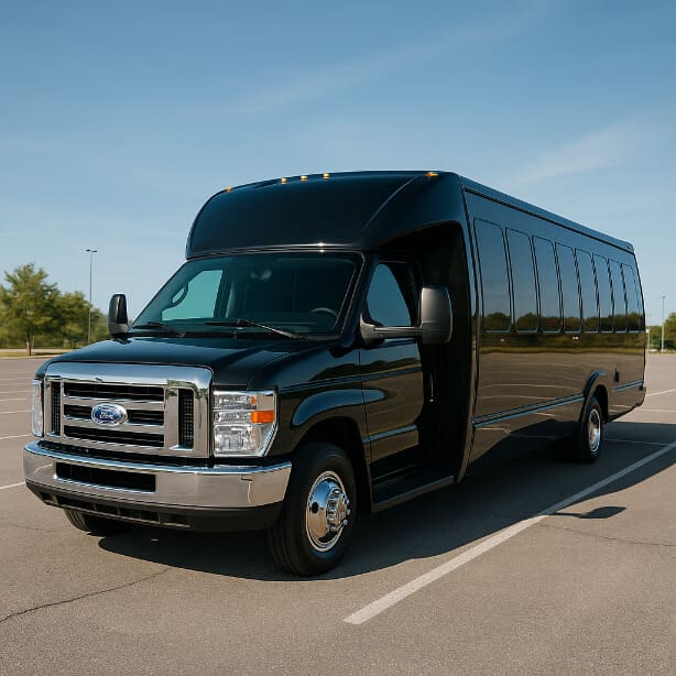 Charter Bus Rental Muncie 18 Passenger Minibus