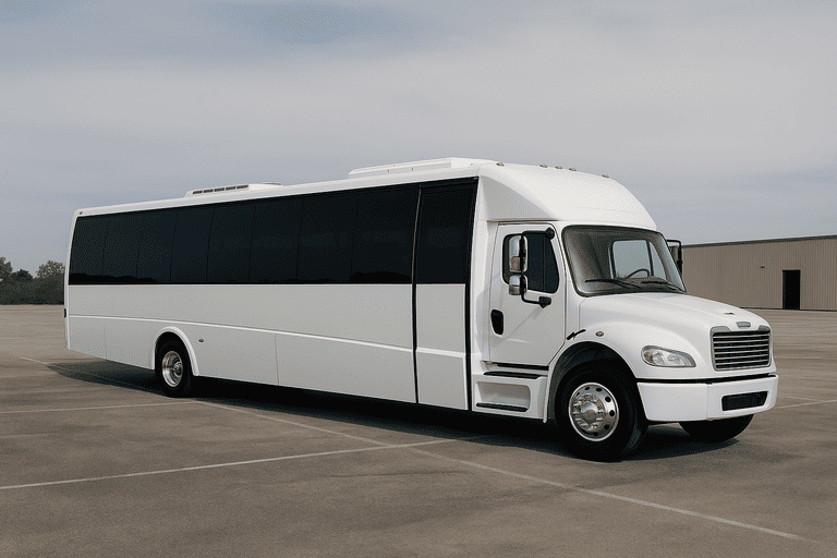 Muncie coach bus rental
